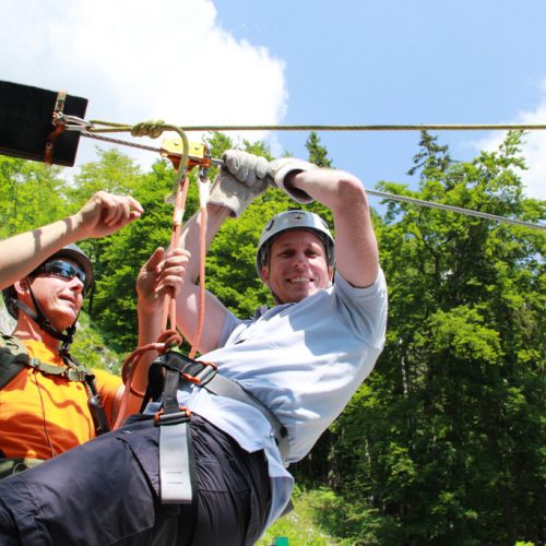 Zipline Bovec Slovenia